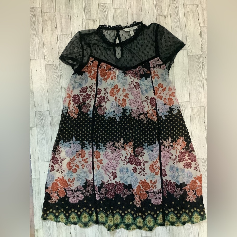 Cute flows floral dress